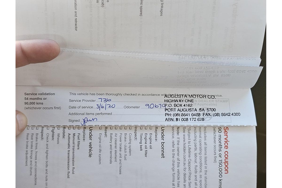 2017 Holden Colorado LS RG 4X4