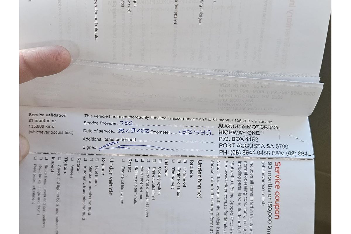 2017 Holden Colorado LS RG 4X4