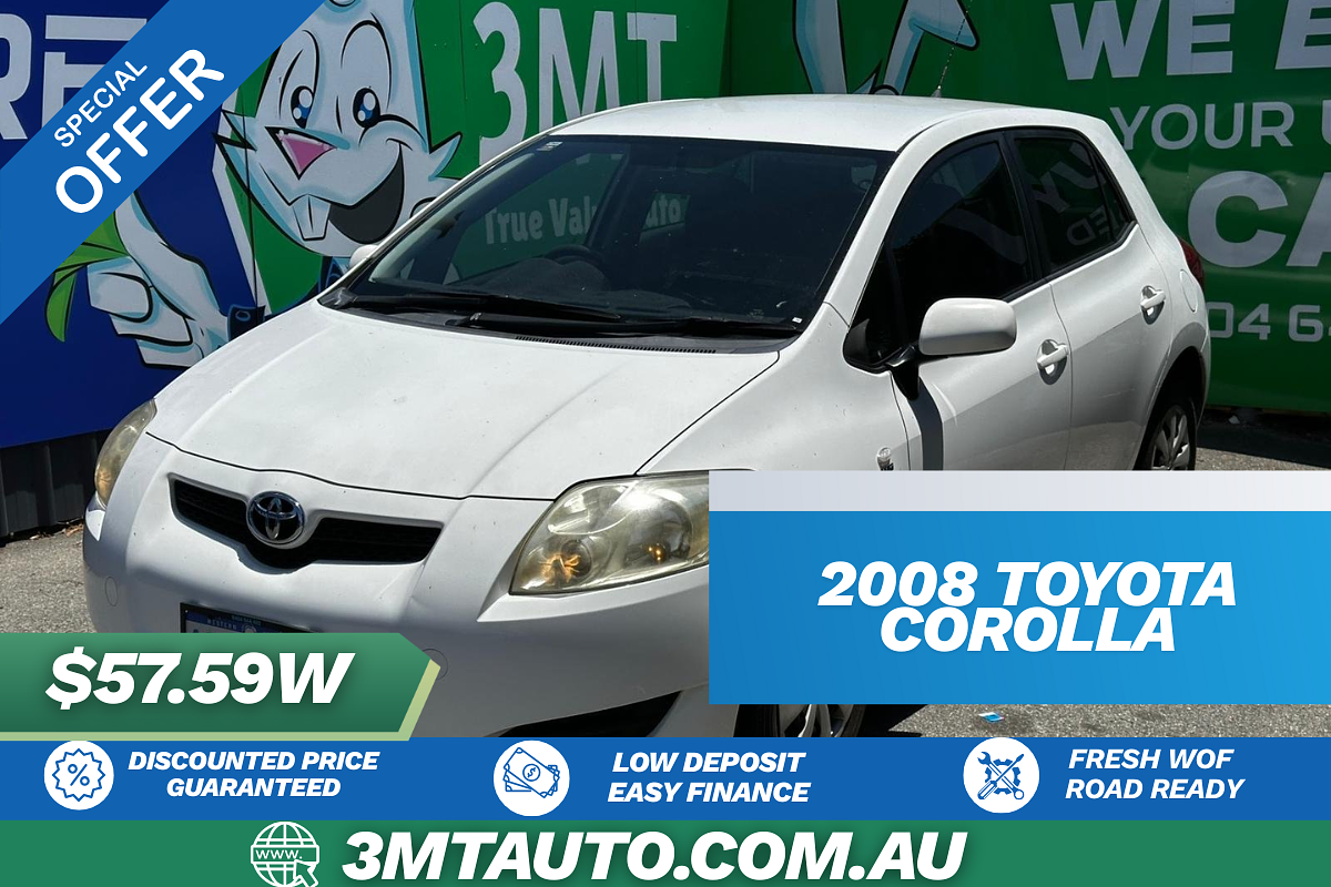 2008 Toyota Corolla Ascent ZRE152R