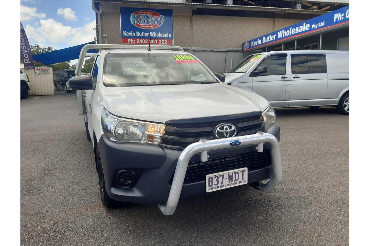 2015 Toyota Hilux WORKMATE GUN122R REAR WHEEL DRIVE