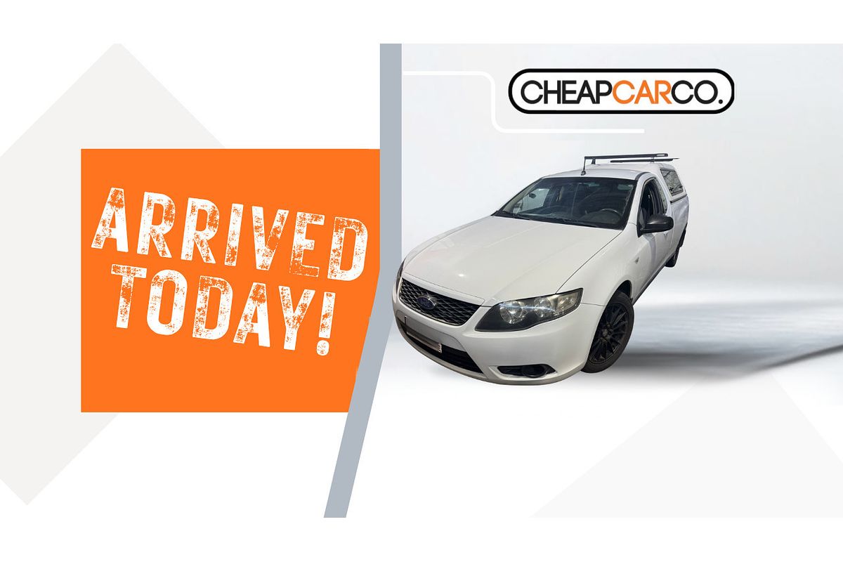 2010 Ford Falcon Ute FG Rear Wheel Drive