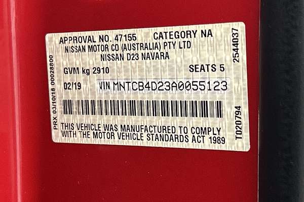 2019 Nissan Navara SL D23 Series 3 4X4 thumb-23