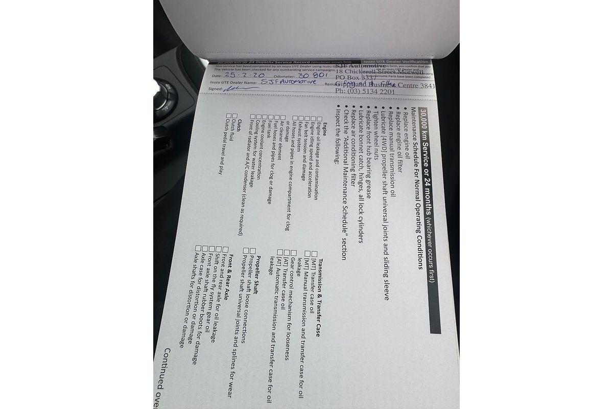 2018 Isuzu D-MAX LS-M 4X4