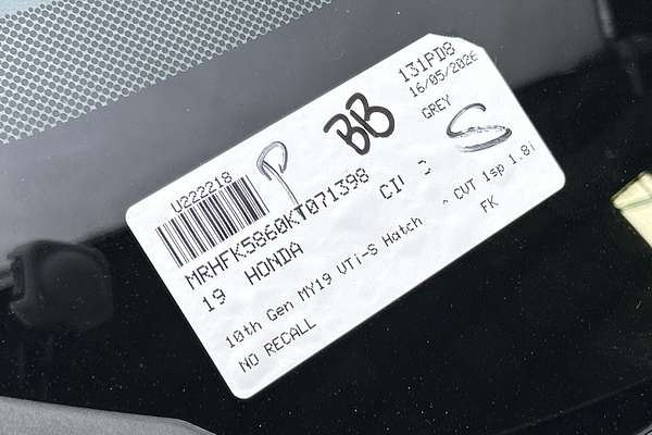 2019 Honda Civic VTi-S 10th Gen thumb-23