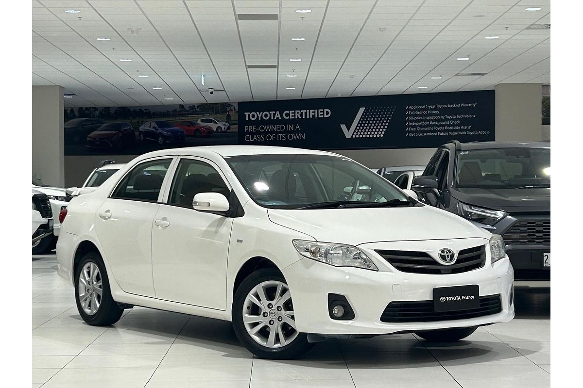 2012 Toyota Corolla Ascent Sport ZRE152R