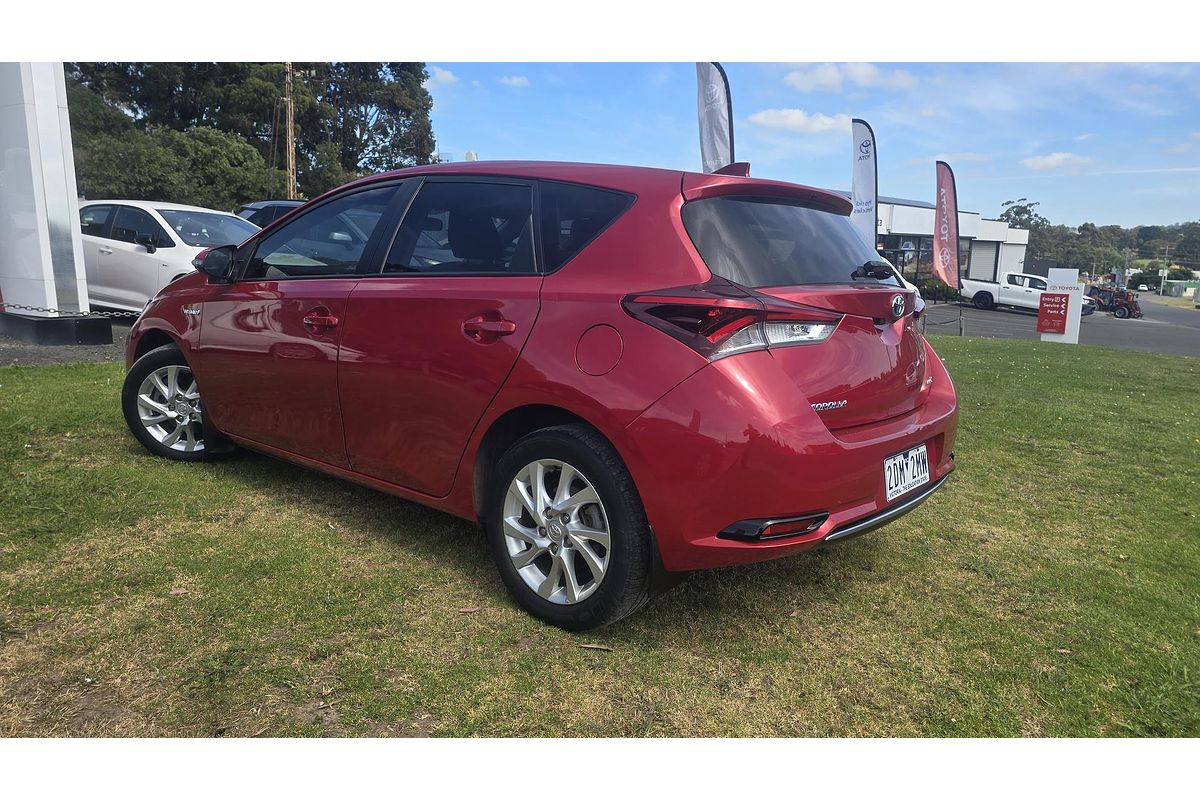 2018 Toyota Corolla Ascent Sport Hybrid ZWE211R