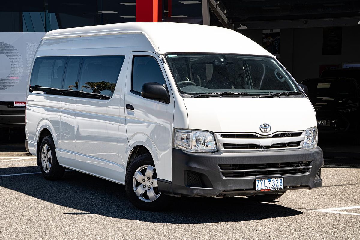 2013 Toyota Hiace Commuter TRH223R ELWB High Roof