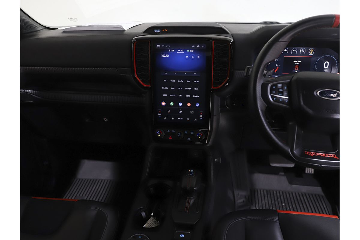 Ford Ranger 2024.50 DOUBLE CAB PICKUP RAPTOR . 3.0L V6 PETROL 10 SPD AUTO 4