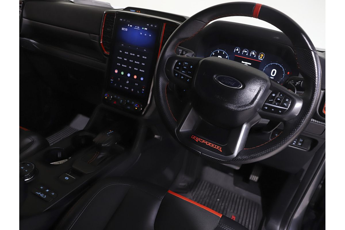 Ford Ranger 2024.50 DOUBLE CAB PICKUP RAPTOR . 3.0L V6 PETROL 10 SPD AUTO 4