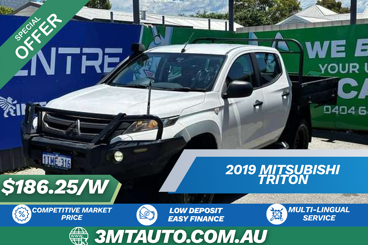 2019 Mitsubishi Triton GLX+ MR 4X4