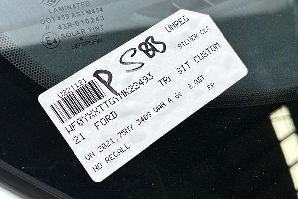 2021 Ford Transit Custom 340S VN SWB Low Roof thumb-22