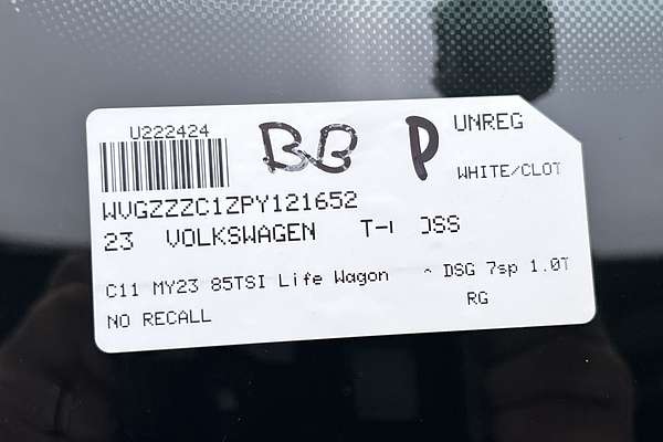 2023 Volkswagen T-Cross 85TSI Life C11 thumb-23