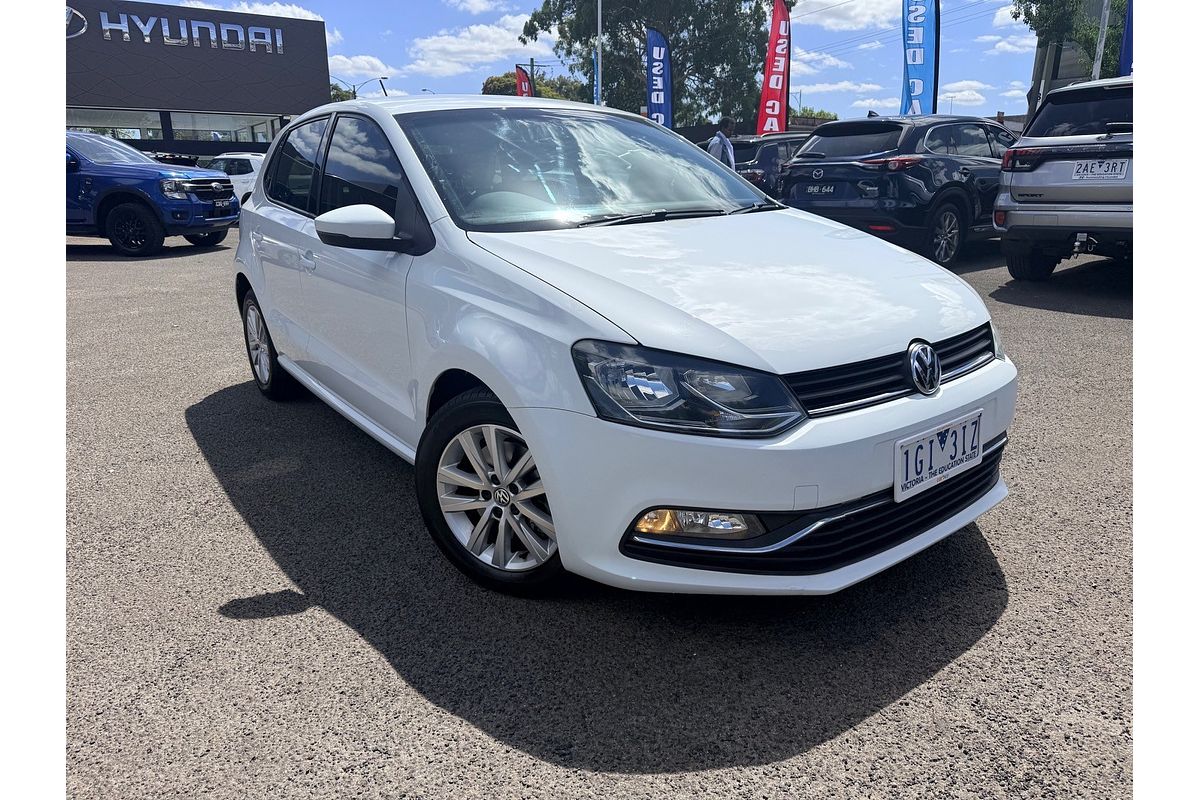 2015 Volkswagen Polo 81TSI Comfortline 6R