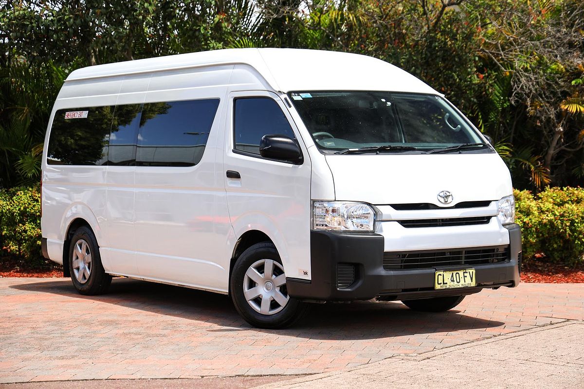 2017 Toyota Hiace Commuter KDH223R ELWB High Roof