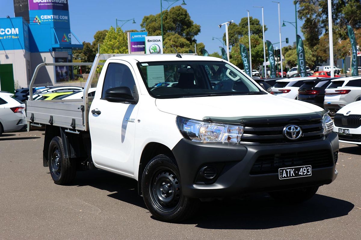 2018 Toyota Hilux Workmate TGN121R Rear Wheel Drive
