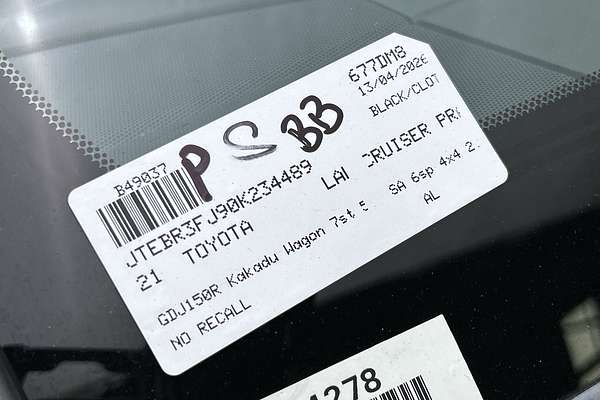 2021 Toyota Landcruiser Prado Kakadu GDJ150R thumb-23