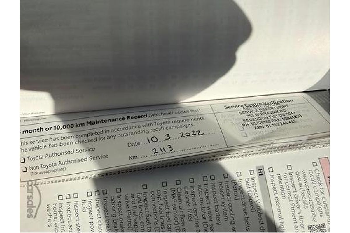 2021 Toyota Hilux SR5 GUN126R 4X4