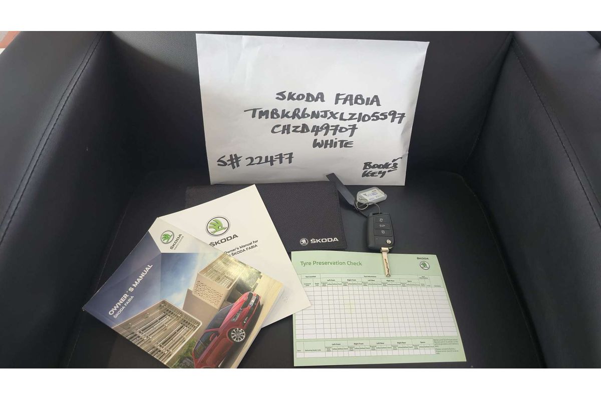 FABIA NJ MY20 81 TSI 1.0L T3 TURBO DIRECT F/INJ 7 SP AUTO DIRECT SHIFT 4D WAGON 