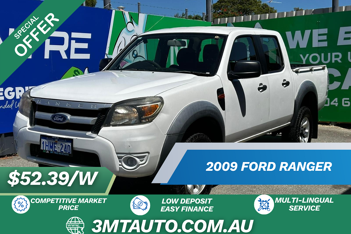 2009 Ford Ranger XL Hi-Rider PJ Rear Wheel Drive 3.0L