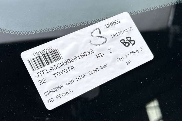 2022 Toyota Hiace GDH320R ELWB High Roof thumb-22