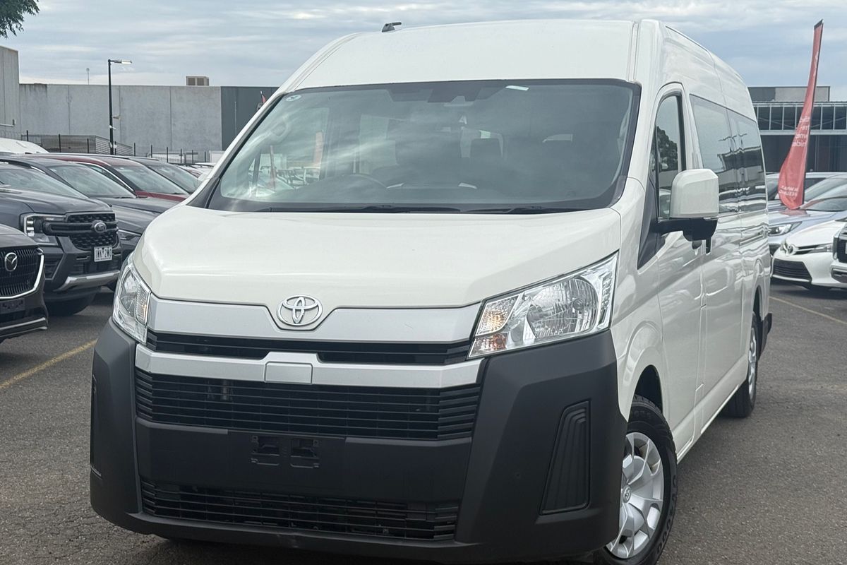 2019 Toyota Hiace Commuter GDH322R ELWB High Roof