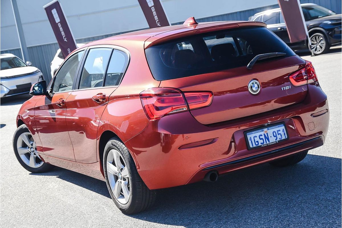 2018 BMW 1 Series 118i Sport Line F20 LCI-2