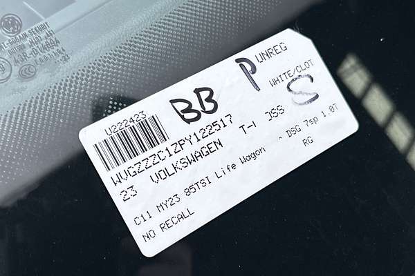 2023 Volkswagen T-Cross 85TSI Life C11 thumb-23