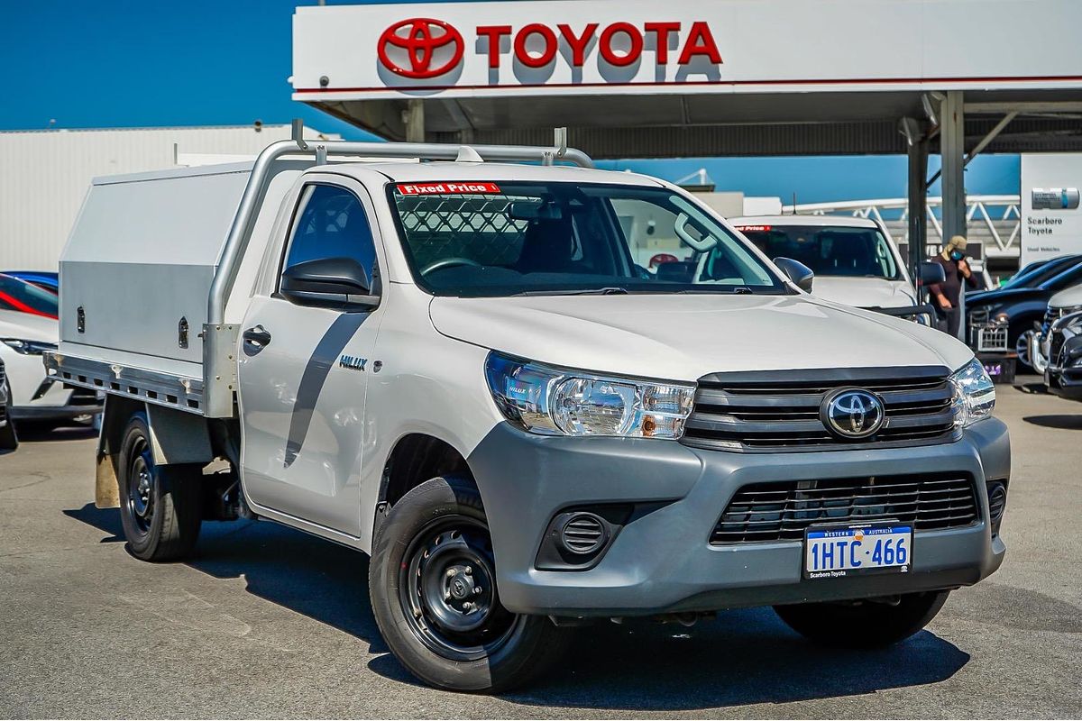 2022 Toyota Hilux Workmate TGN121R Rear Wheel Drive