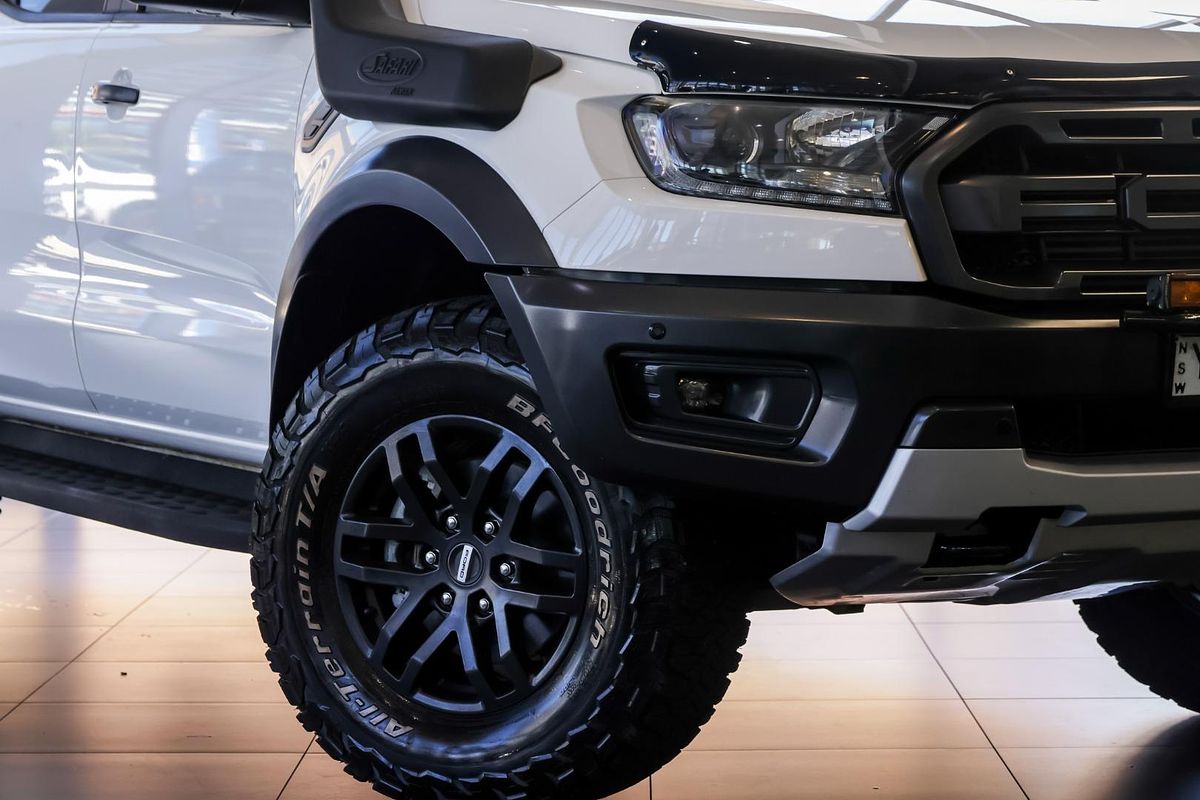 SOLD 2019 Ford Ranger Raptor in ARCTIC WHITE | Used Ute | Stock ...