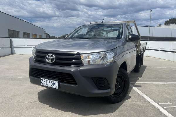 2017 Toyota Hilux Workmate TGN121R Rear Wheel Drive