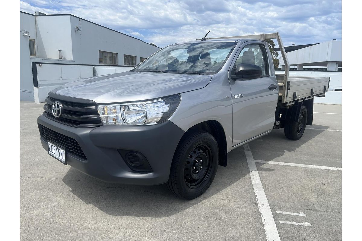 2017 Toyota Hilux Workmate TGN121R Rear Wheel Drive