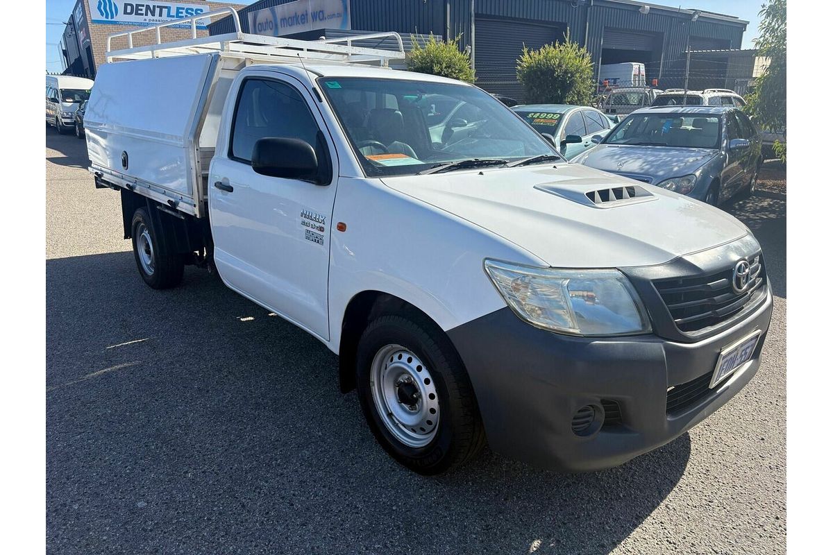 2014 Toyota Hilux SR KUN16R Rear Wheel Drive