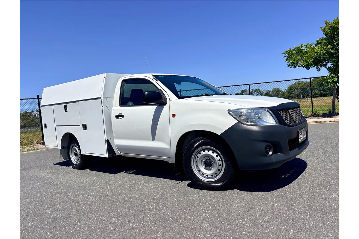 2014 Toyota Hilux Workmate TGN16R Rear Wheel Drive