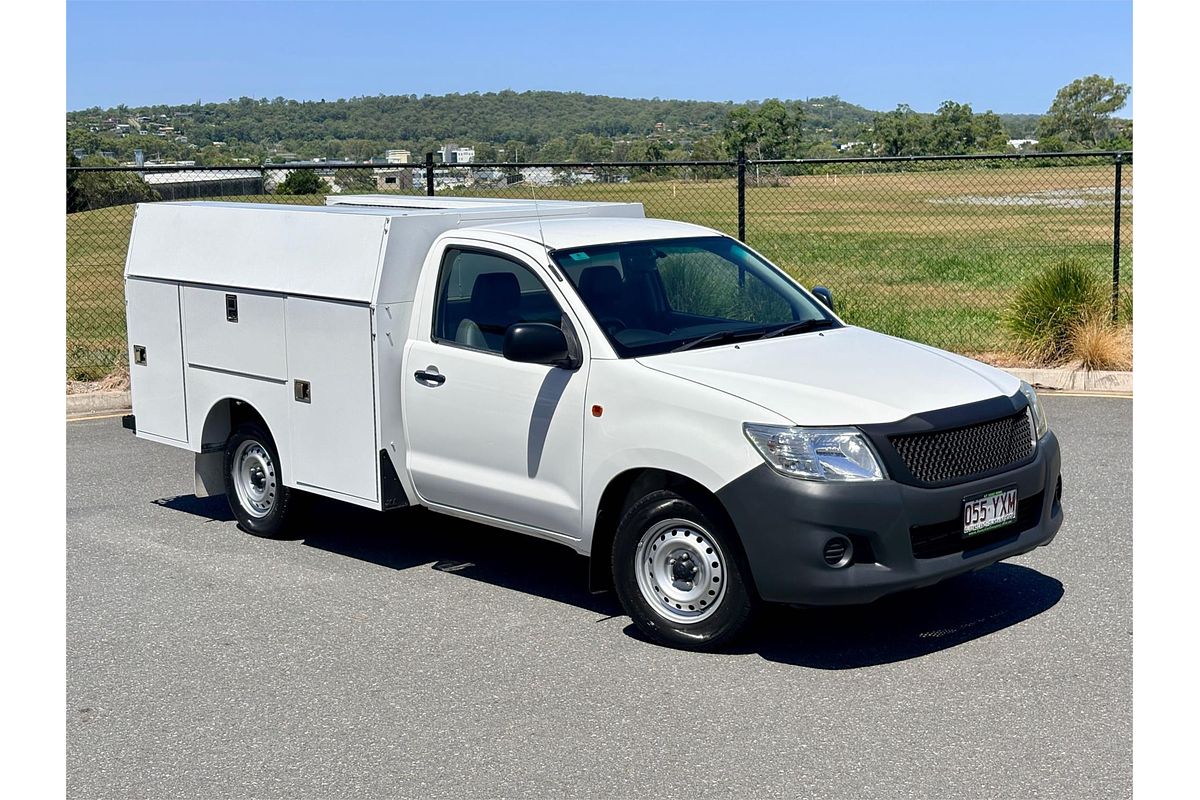 2014 Toyota Hilux Workmate TGN16R Rear Wheel Drive