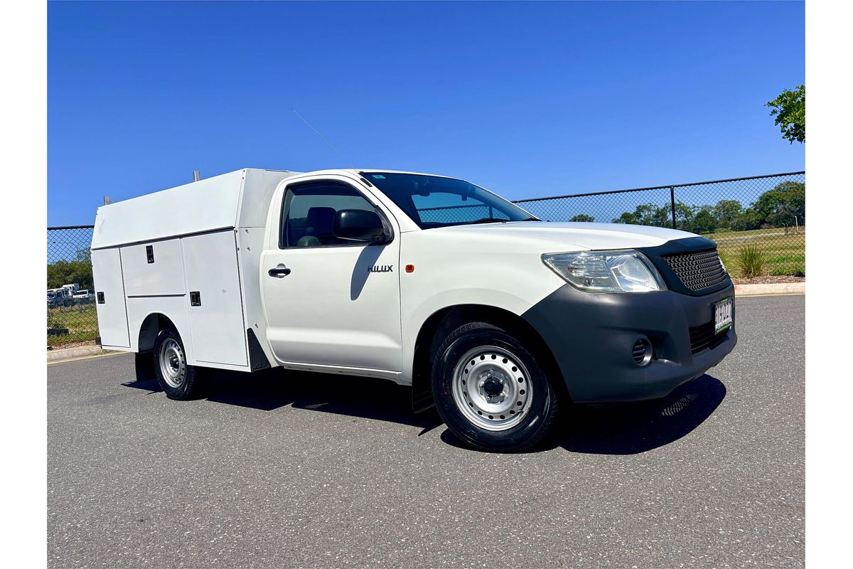 2014 Toyota Hilux Workmate TGN16R Rear Wheel Drive