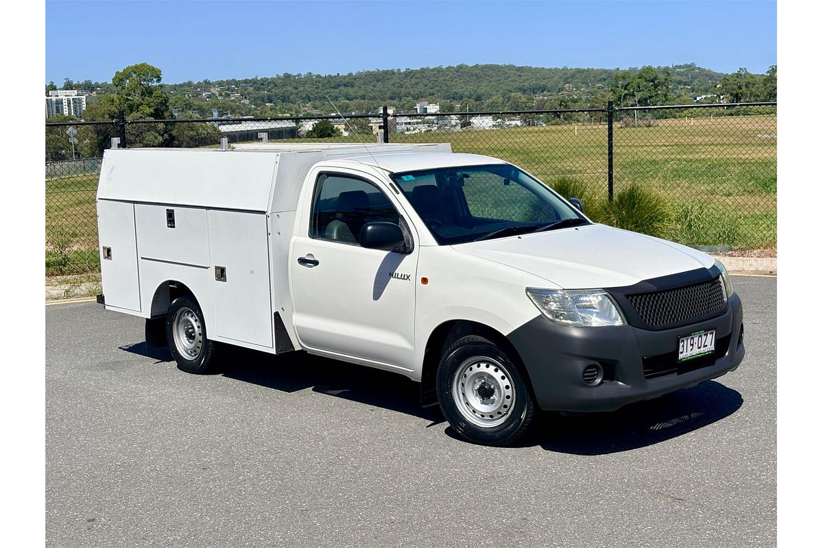 2014 Toyota Hilux Workmate TGN16R Rear Wheel Drive
