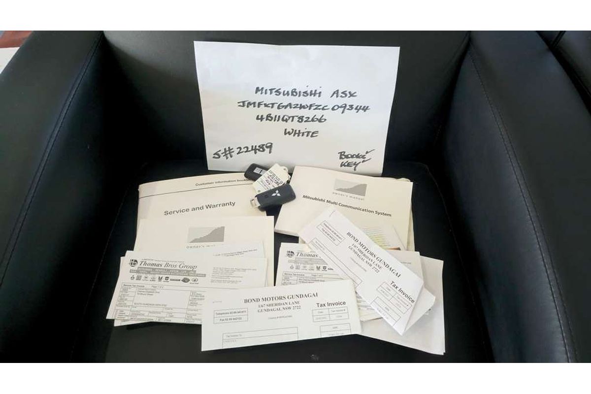 ASX XB MY15.5 XLS (2WD) 2.0L 4Cyl MULTI POINT F/INJ CONTINUOUS VARIABLE 4D WAGON 