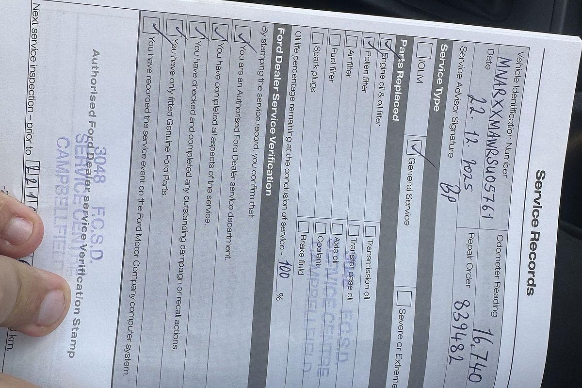 2025 Ford Everest Trend 2.0L