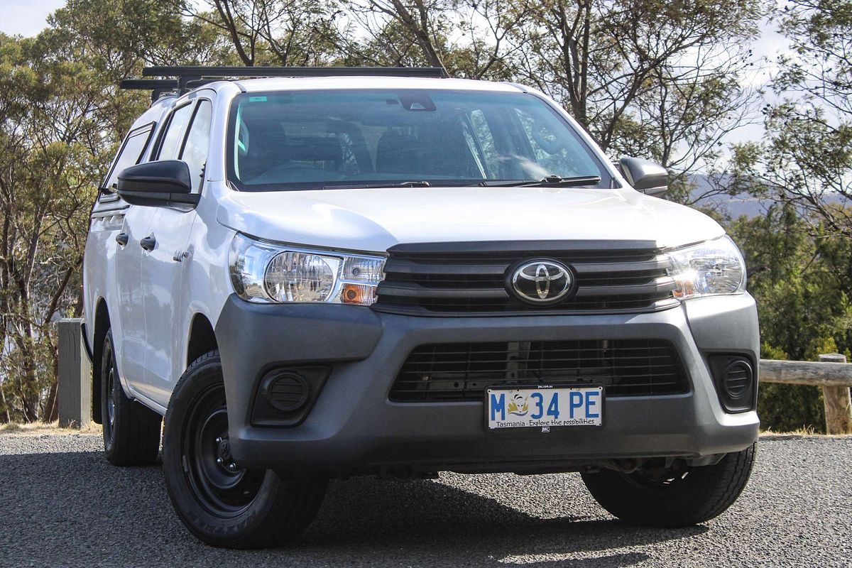 2021 Toyota Hilux Workmate TGN121R Rear Wheel Drive