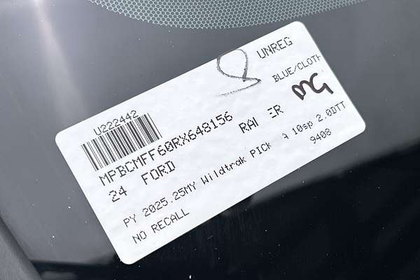 2024 Ford Ranger Wildtrak 4X4 2.0L thumb-23