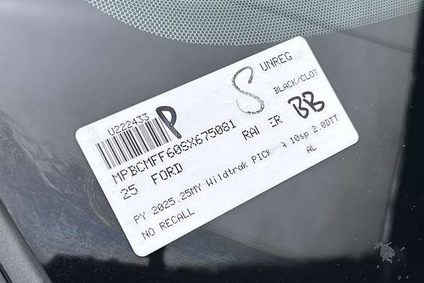 2025 Ford Ranger Wildtrak 4X4 2.0L thumb-23