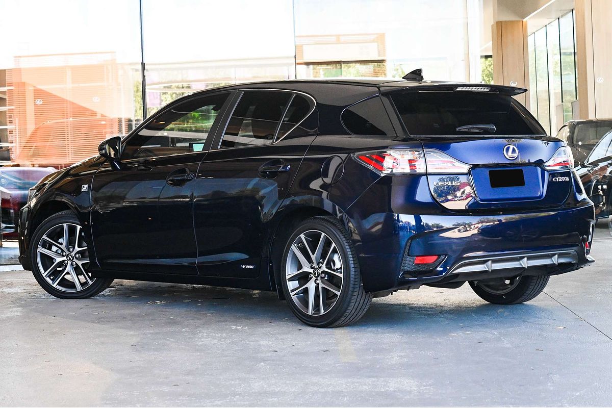 2016 Lexus CT CT200h F Sport ZWA10R