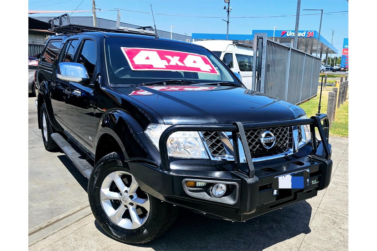 2014 Nissan Navara ST-X 550 D40 Series 5 4X4