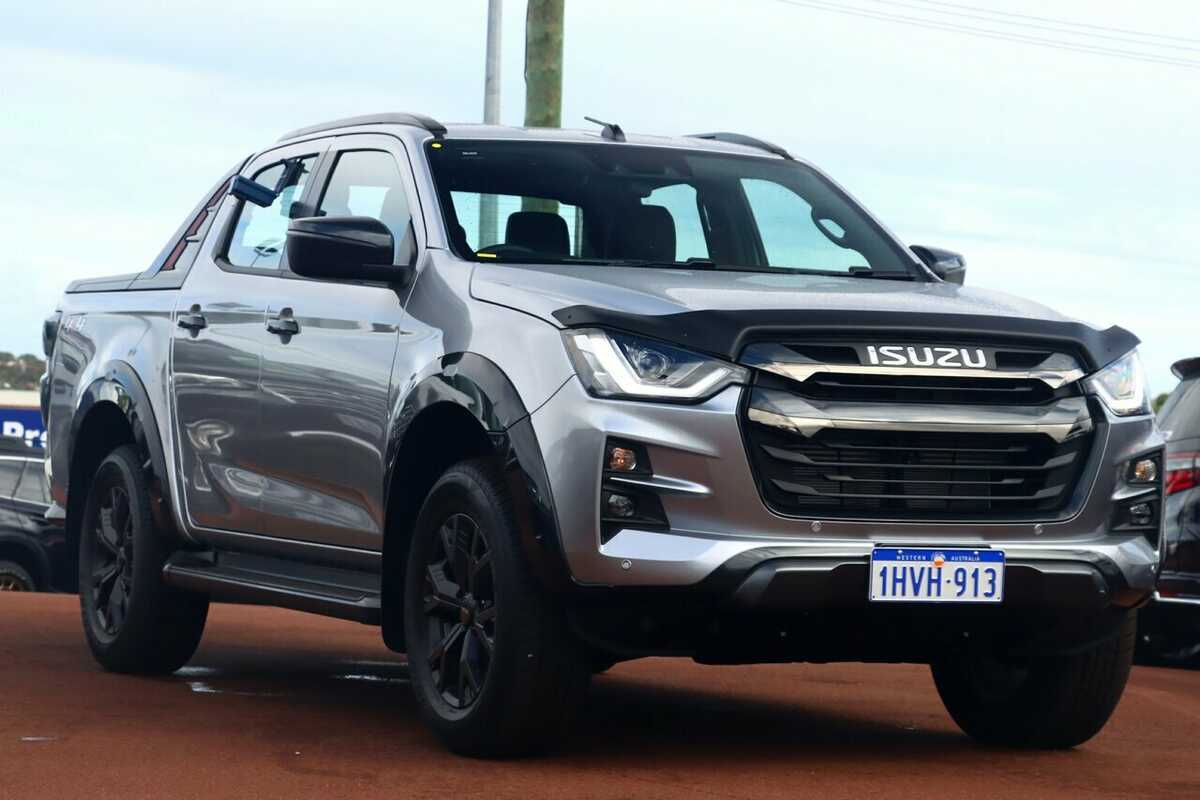 SOLD 2023 Isuzu DMAX XTERRAIN Crew Cab in Silver Used Ute Wangara WA