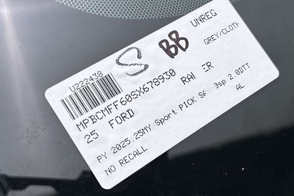 2025 Ford Ranger Sport 4X4 2.0L thumb-23