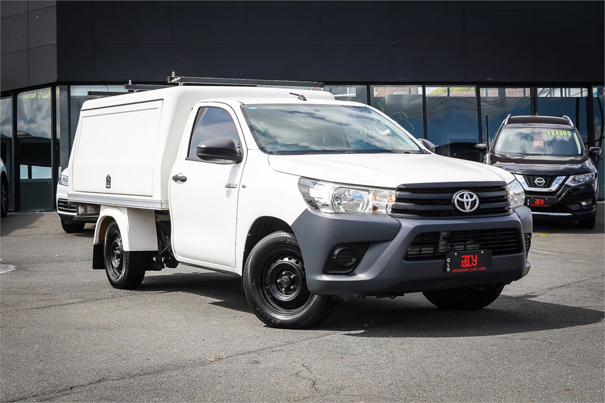 2017 Toyota Hilux Workmate GUN122R Rear Wheel Drive