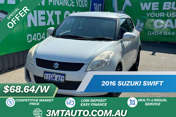 2016 Suzuki Swift GL FZ