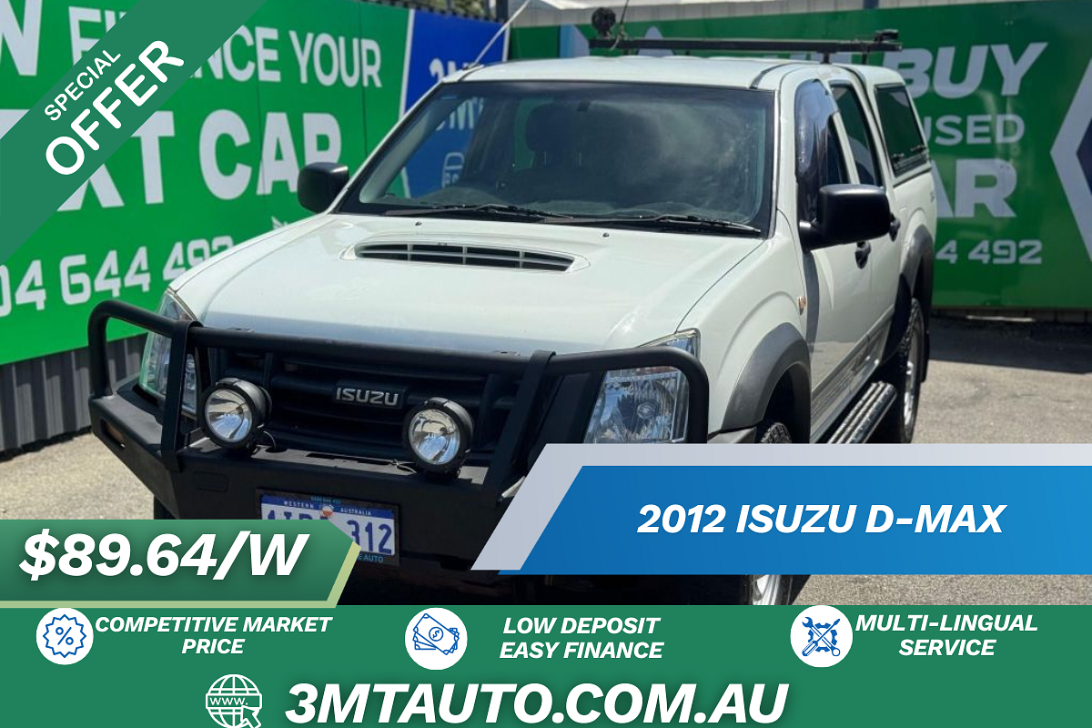 2012 Isuzu D-MAX SX 4X4