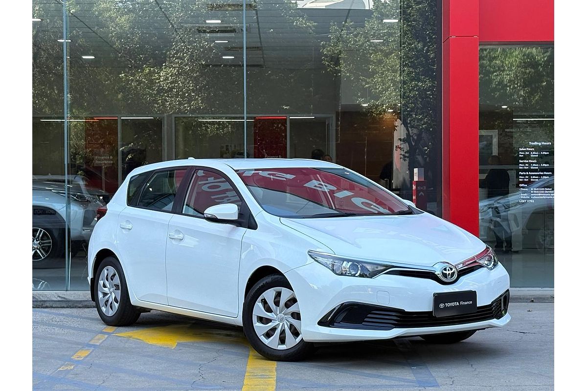 2016 Toyota Corolla Ascent ZRE182R