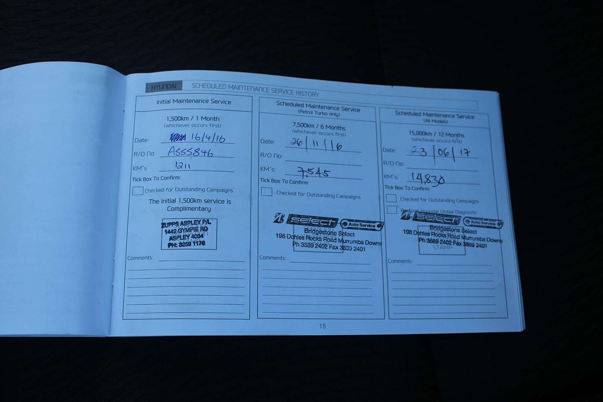 2015 HYUNDAI SANTA FE ACTIVE (4x4) 6 SP AUTOMATIC 4D WAGON 4CYL